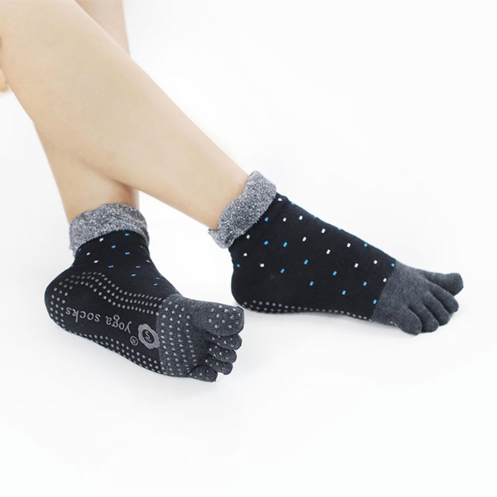 Leve amet quinque pollicem plenam pollicem yoga socks