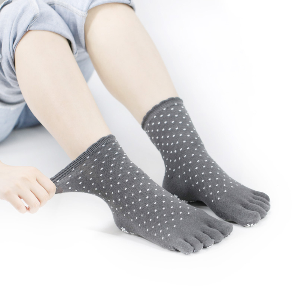 Silicone non lapsus quinque pollicem summo yoga socks