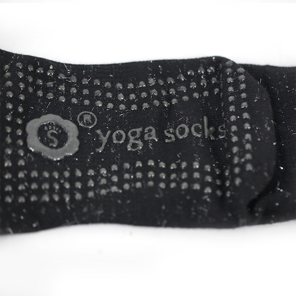 Crus sericum dimidium pollicem yoga socks