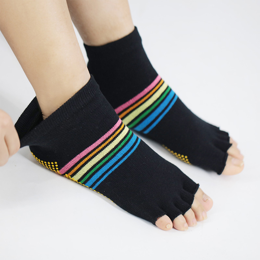 Non-praetermisissent quinque pollicem dimidium pollicem yoga socks