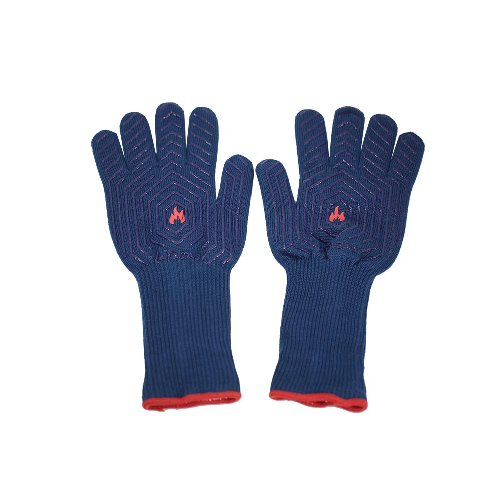 Sleeve Non-Slip Aramid calor resistens Gloves